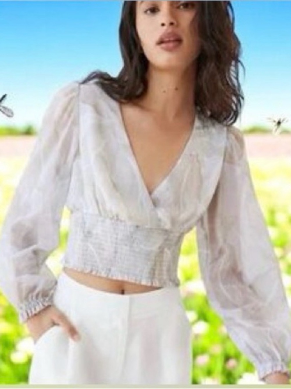 Wilfred white Genoa Blouse L